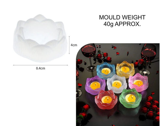 Lotus candle mould