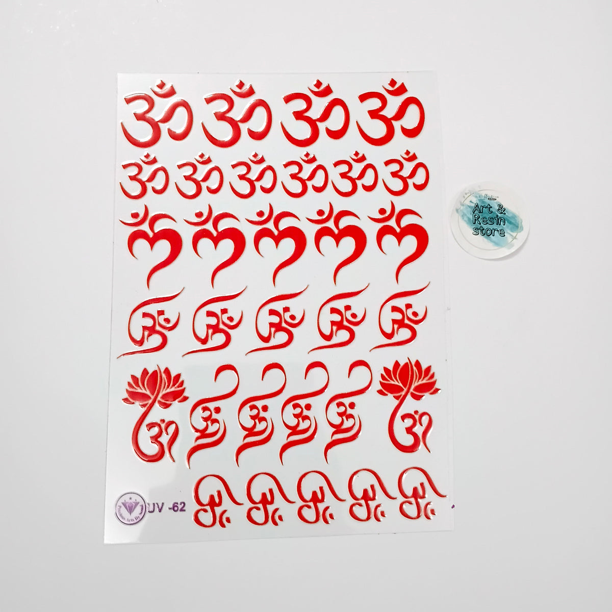 Om UV DTF stickers