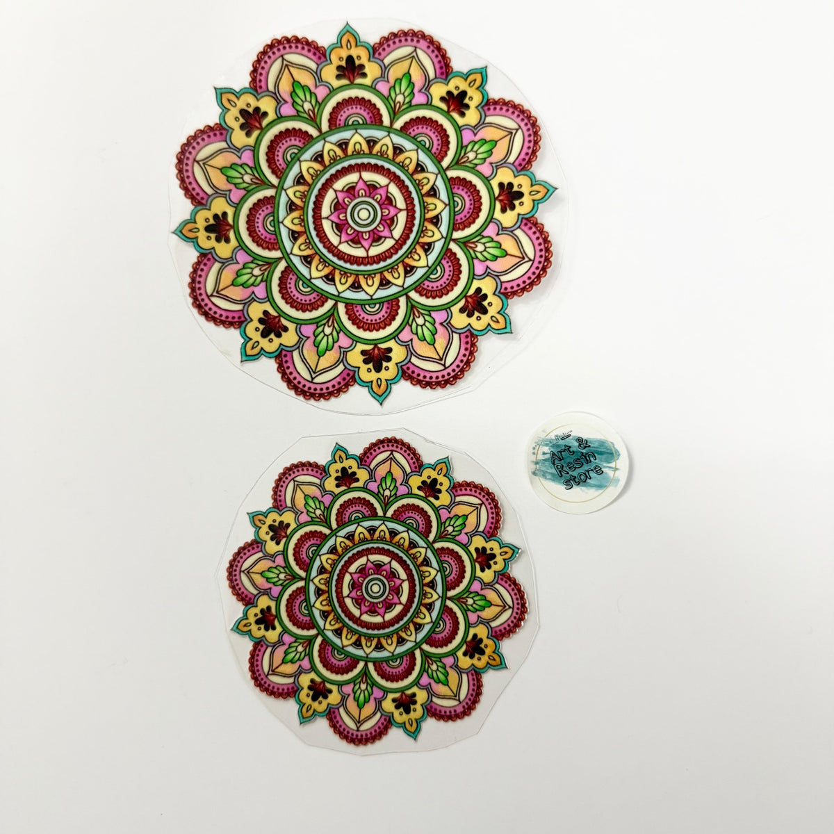 Mandala DTF stickers - D2