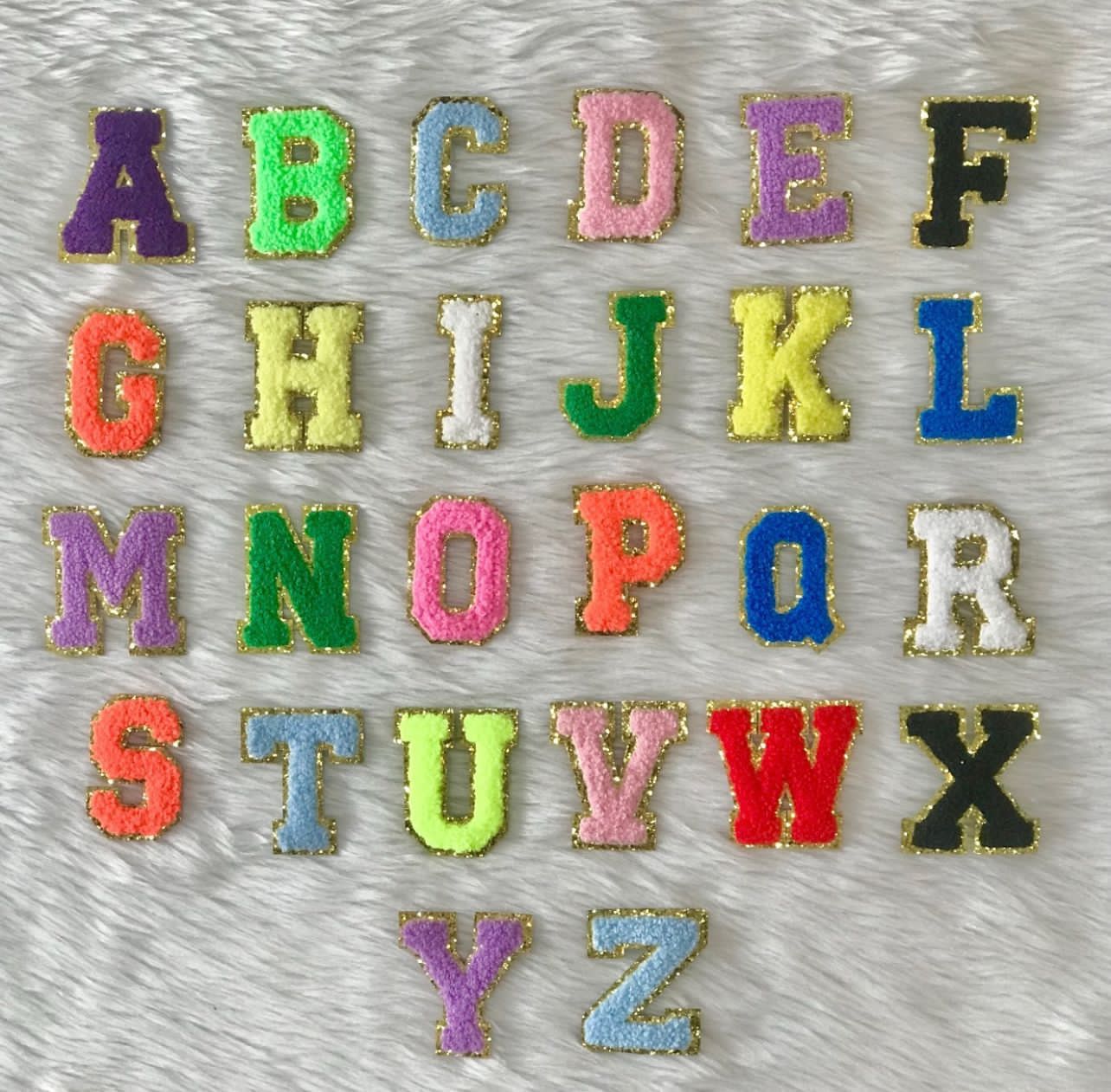 Alphabet Patches