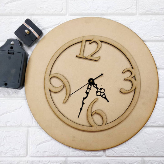 English Number Dial Clock Set