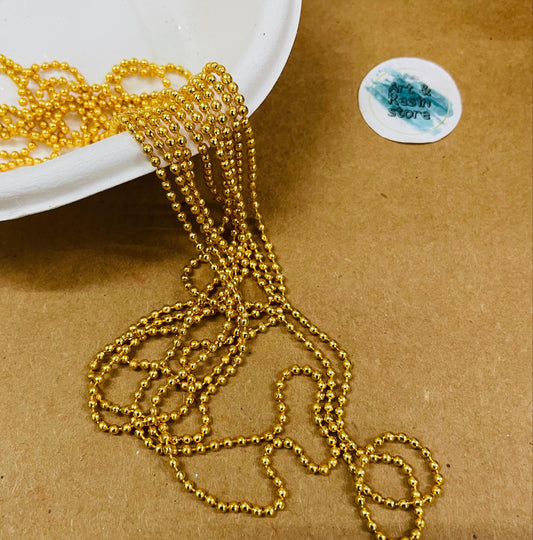 Golden Ball Chain