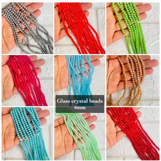 4mm Crystal Beads