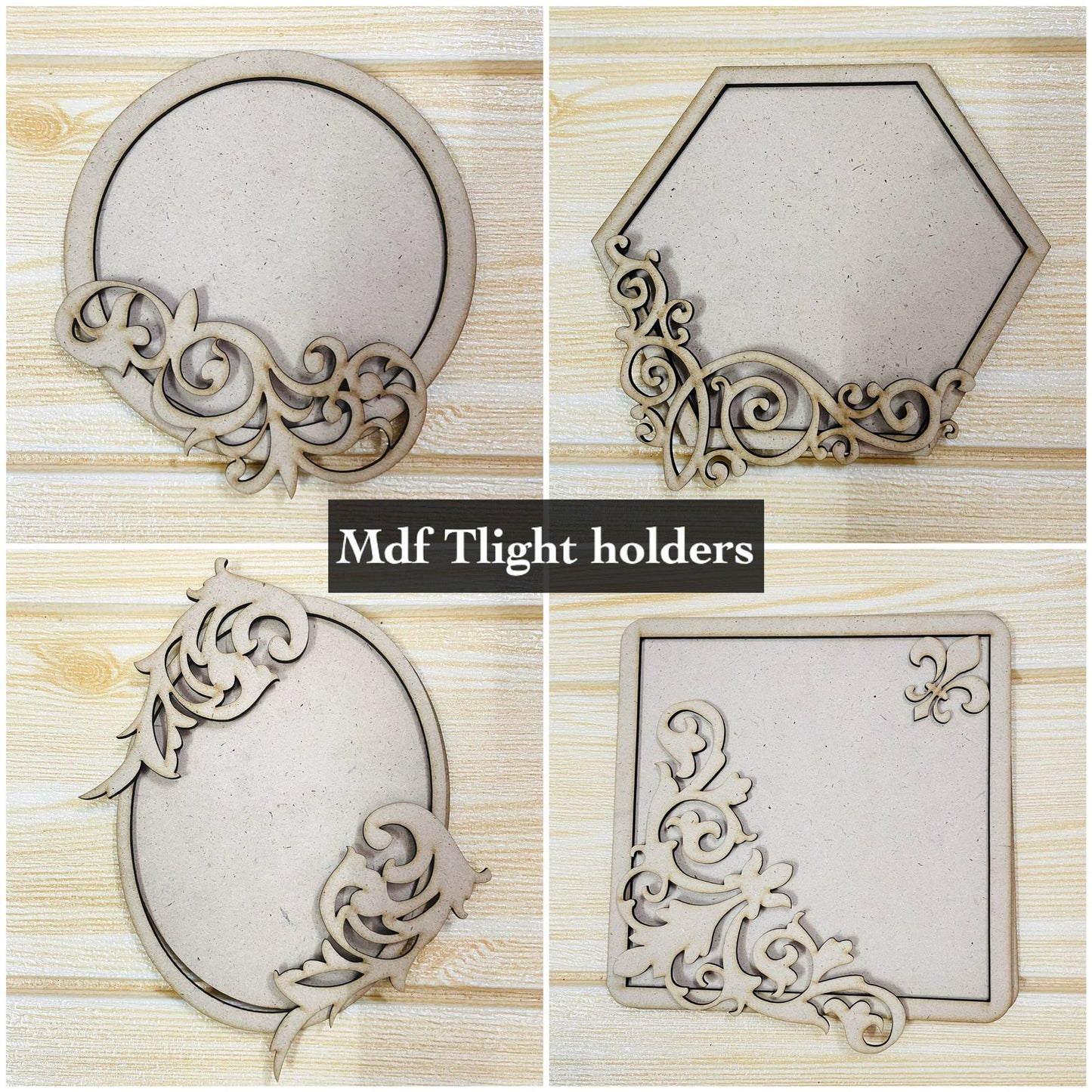 mdf Tlight bases set 1