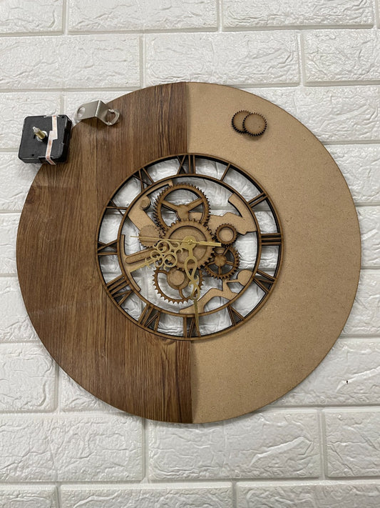 3D Geared Clock Set