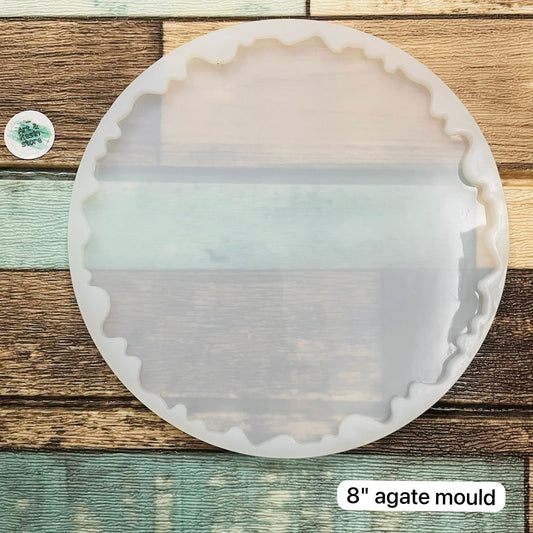 8 inch Agate Round Mould