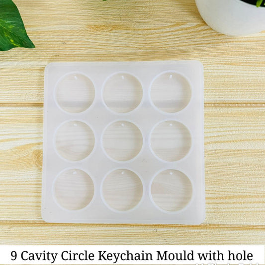 9 Cavity Round Mould