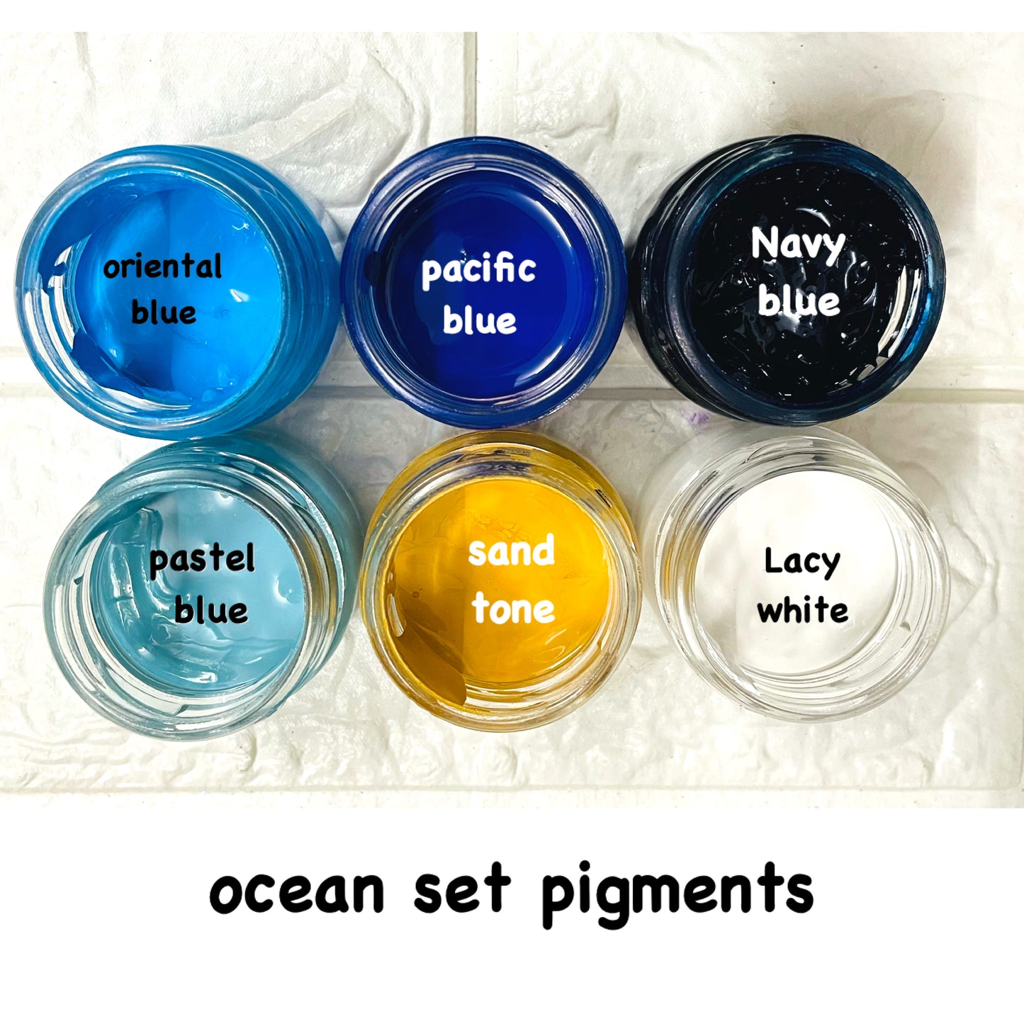 Ocean Theme Opaque Pigments