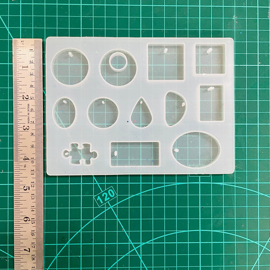 12 in 1 Shapes Jewellery Mould