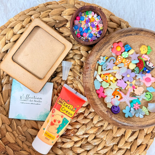 Decoden Art DIY kit - Polaroid frame