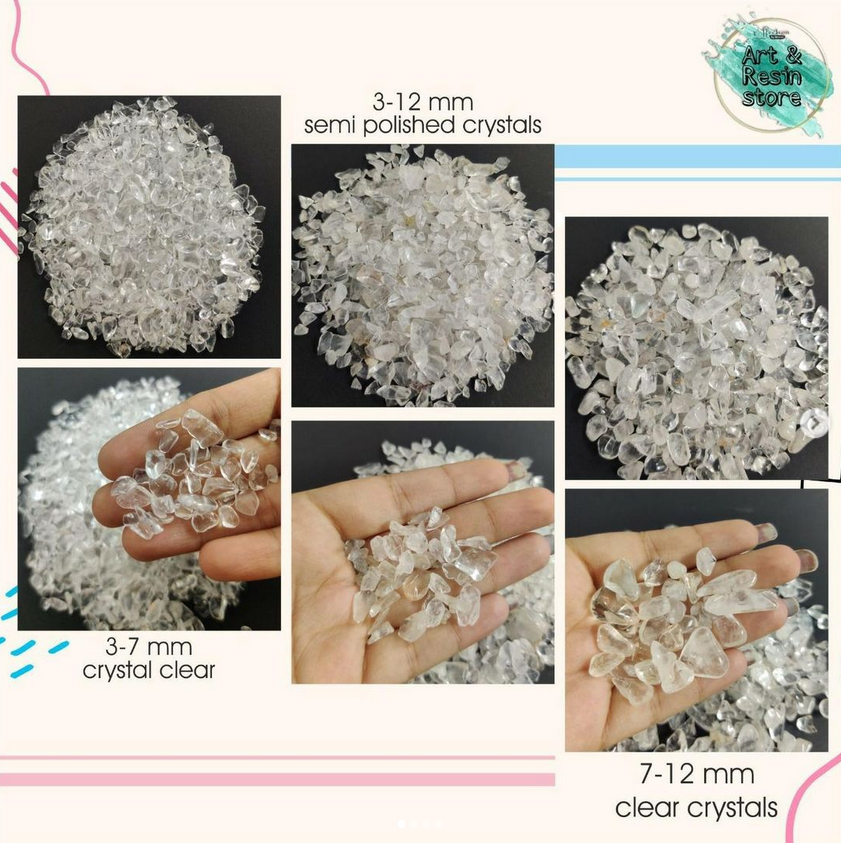 7-12mm Clear Crystals