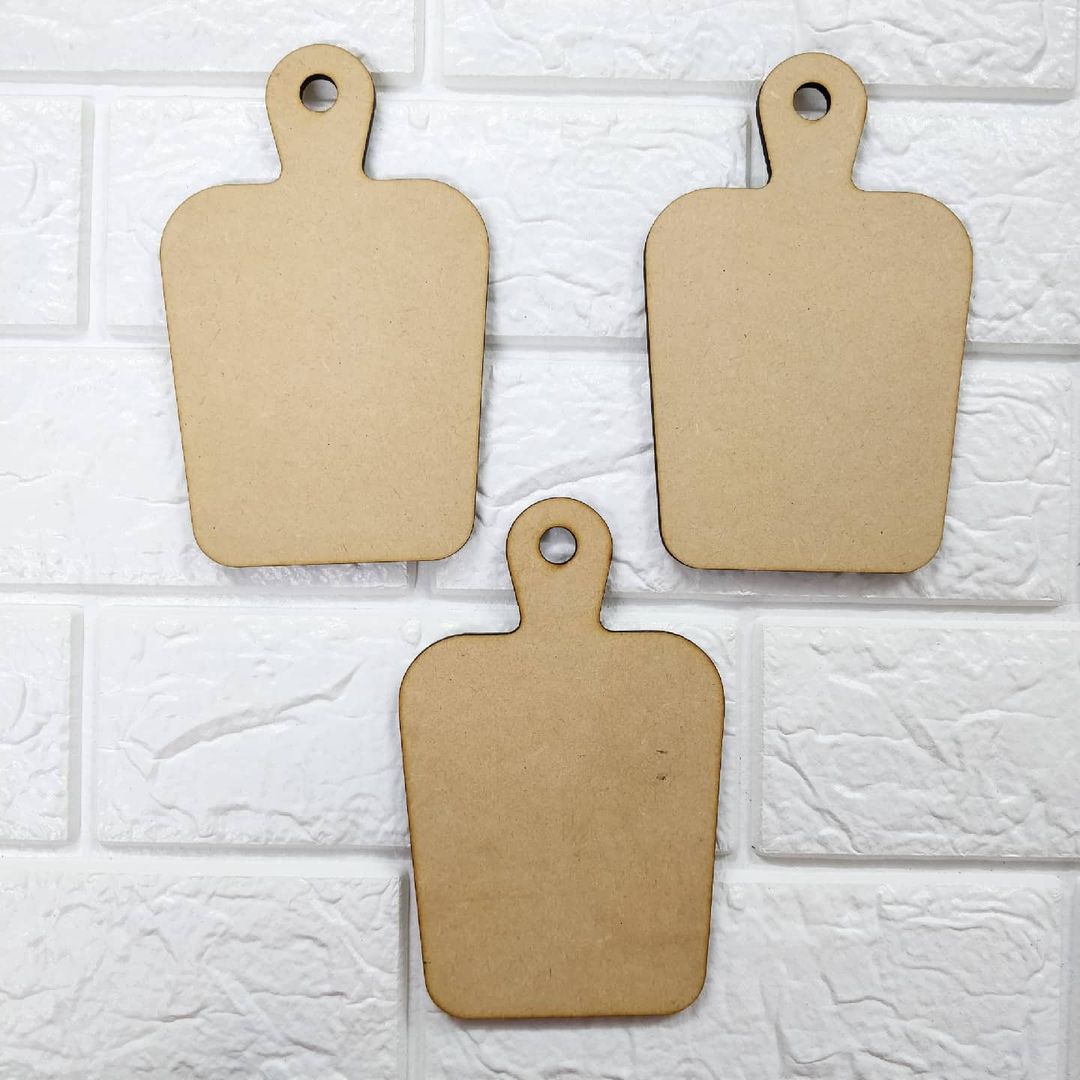 5 Inch MDF Mini Chopping Board Coaster Base