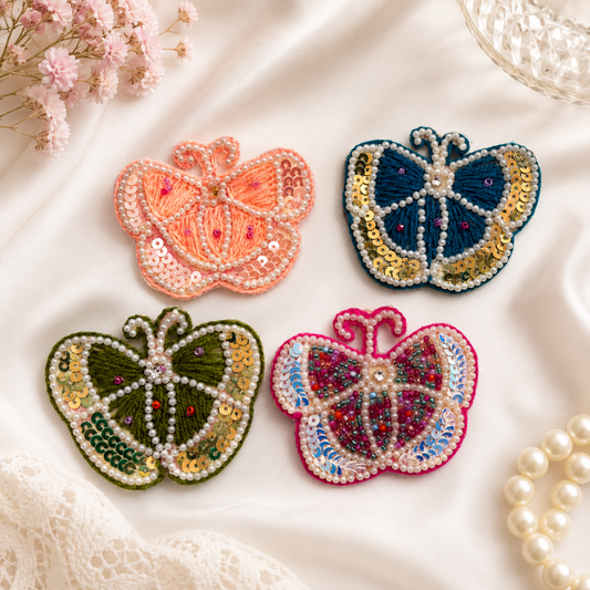 Butterfly Handwork Patch