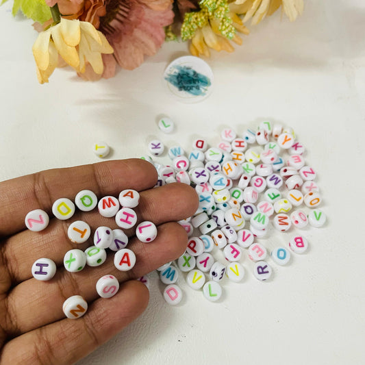 Colorful Alphabet Beads