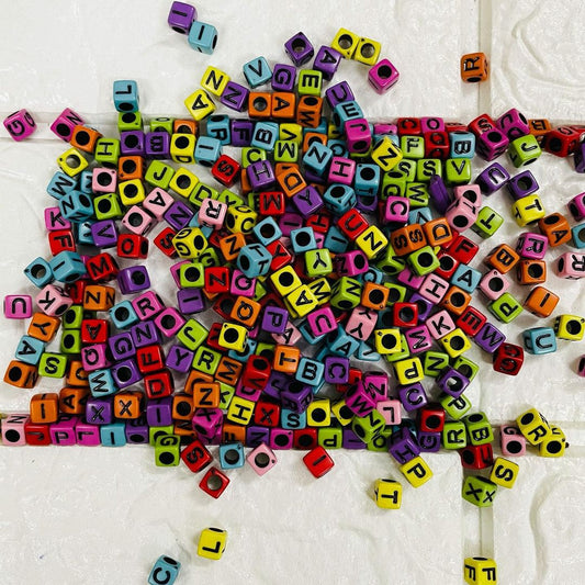 Alphabet Colourful Beads