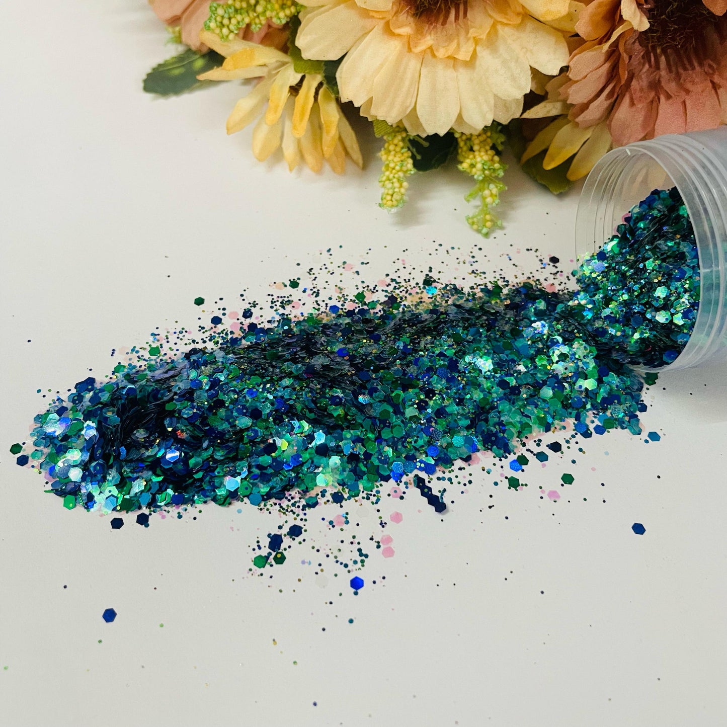 Blue Combi Glitter