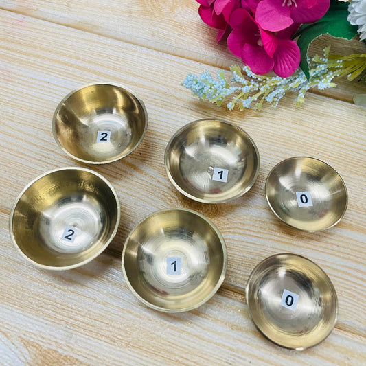 Heavy Brass Bowls