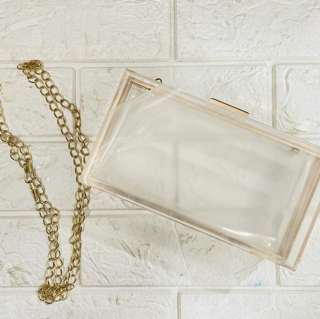 Acrylic Clutch Bag