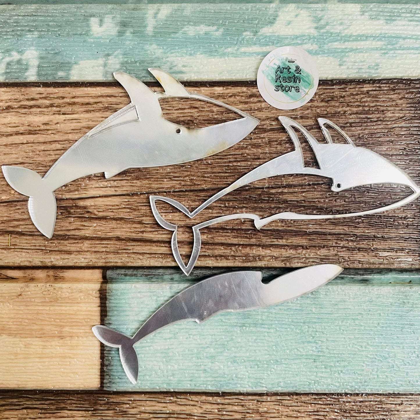 Dolphins Acrylic Cut-Outs Details