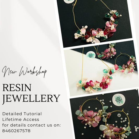 Resin Floral jewellery workshop