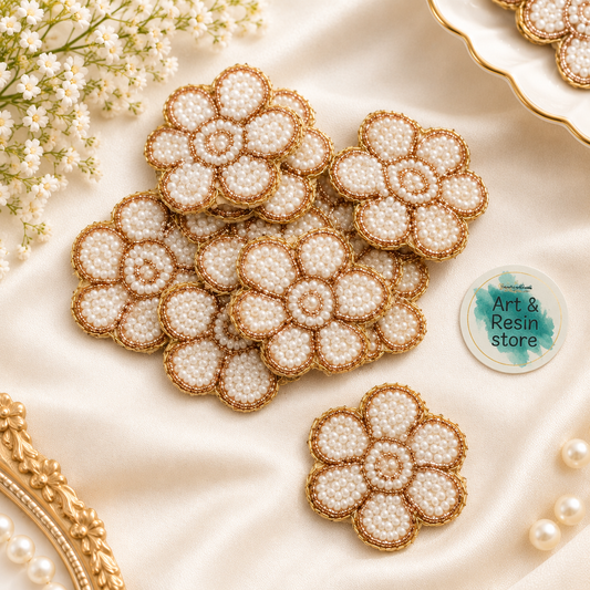 Flower Handwork Patch