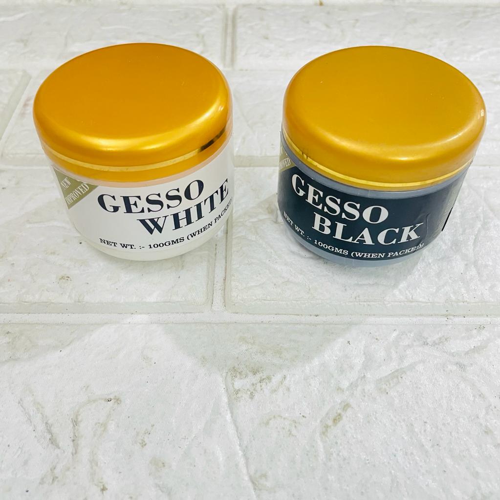 Black and White Gesso Primer Combo Set