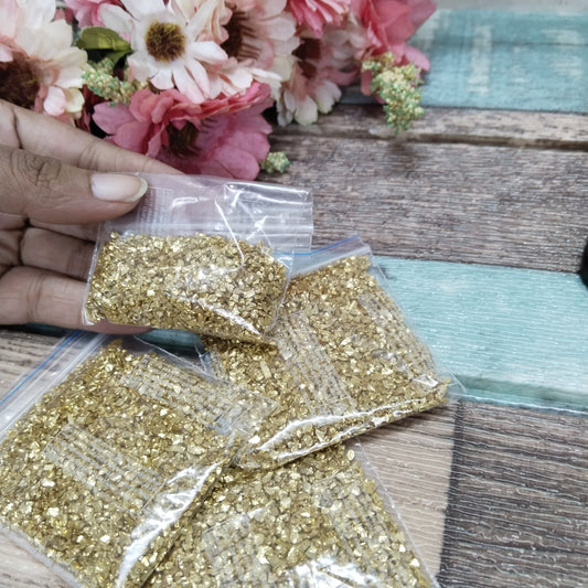 Golden Glitter Granules