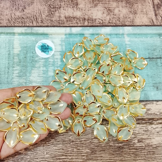 Artificial Flower Petals- Green