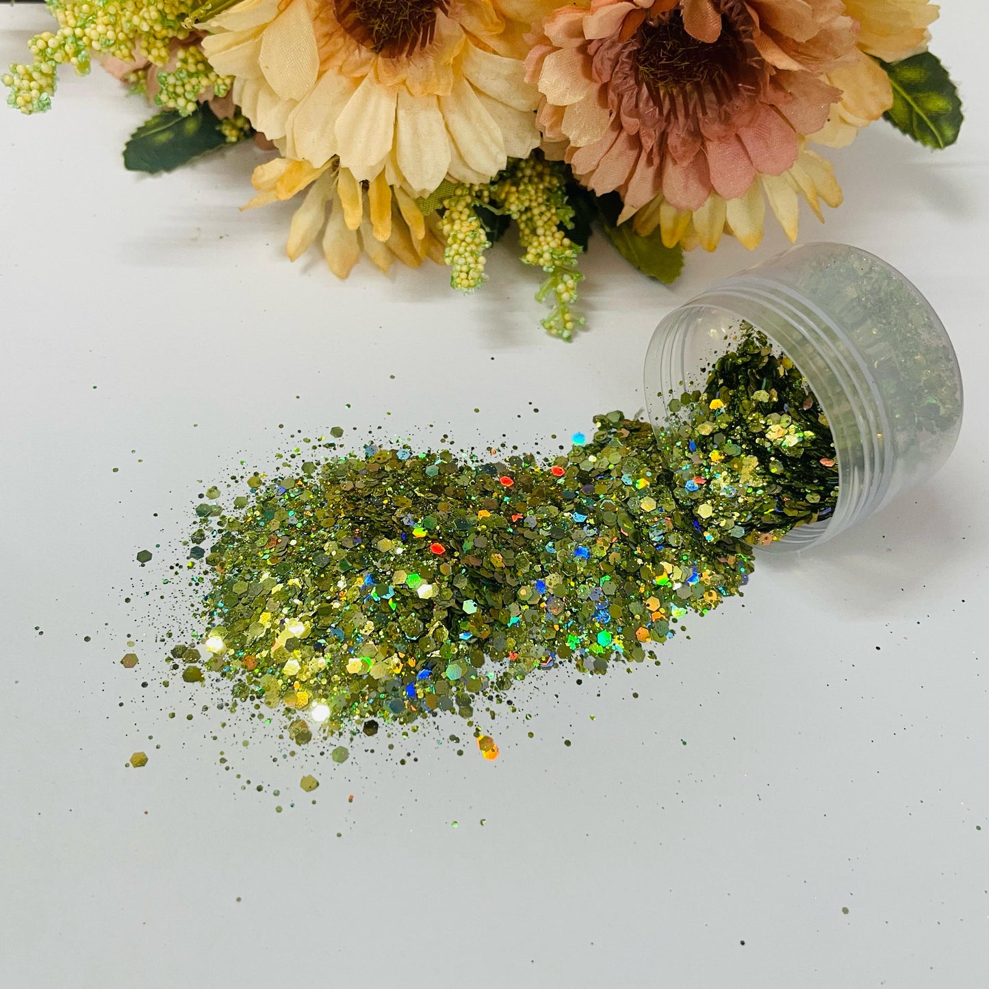 Green Combi Glitter