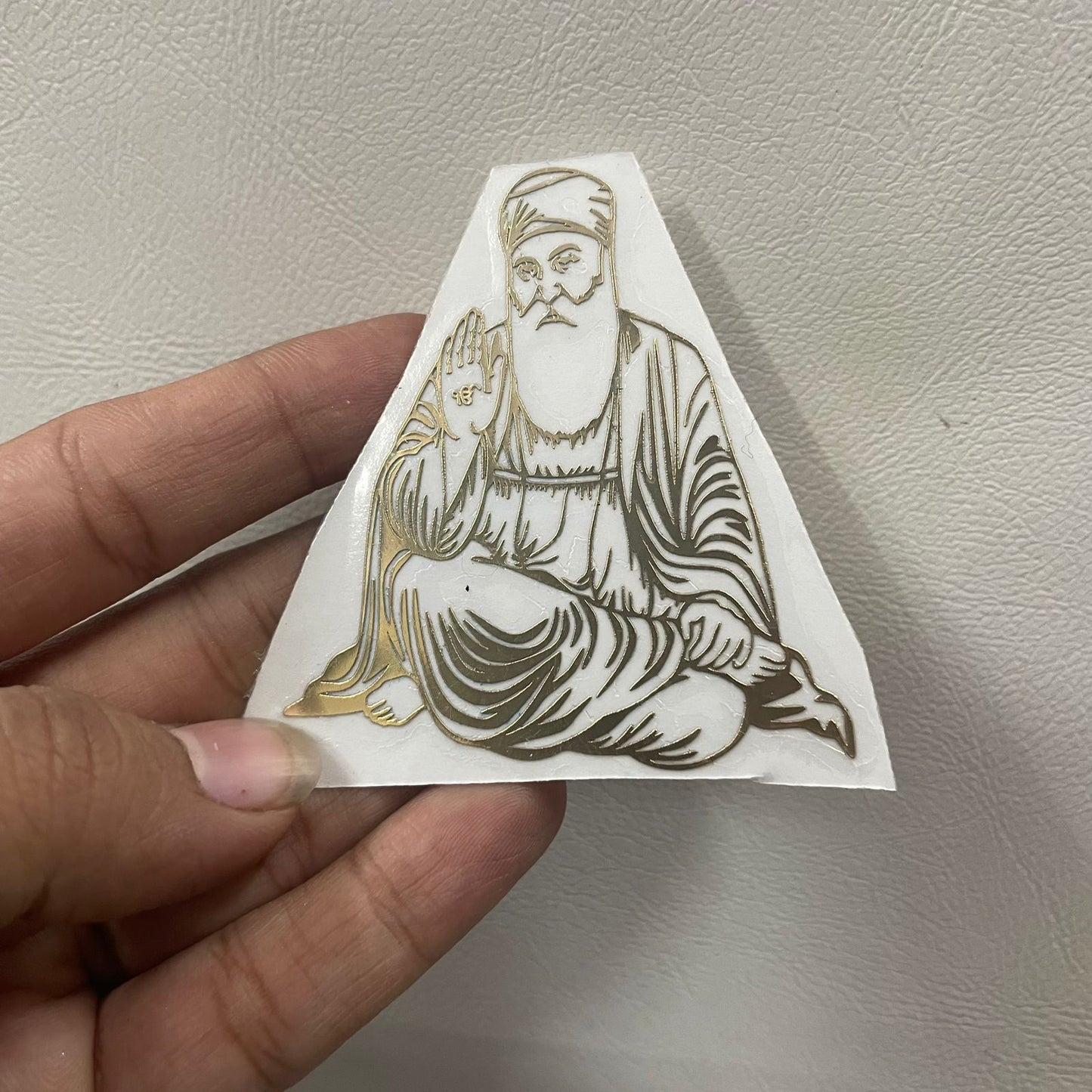 Gurunanak Ji Metallic Sticker