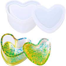 Mini Heart Storage Box Mould