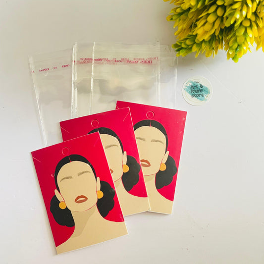 Jewellery Packing Cards