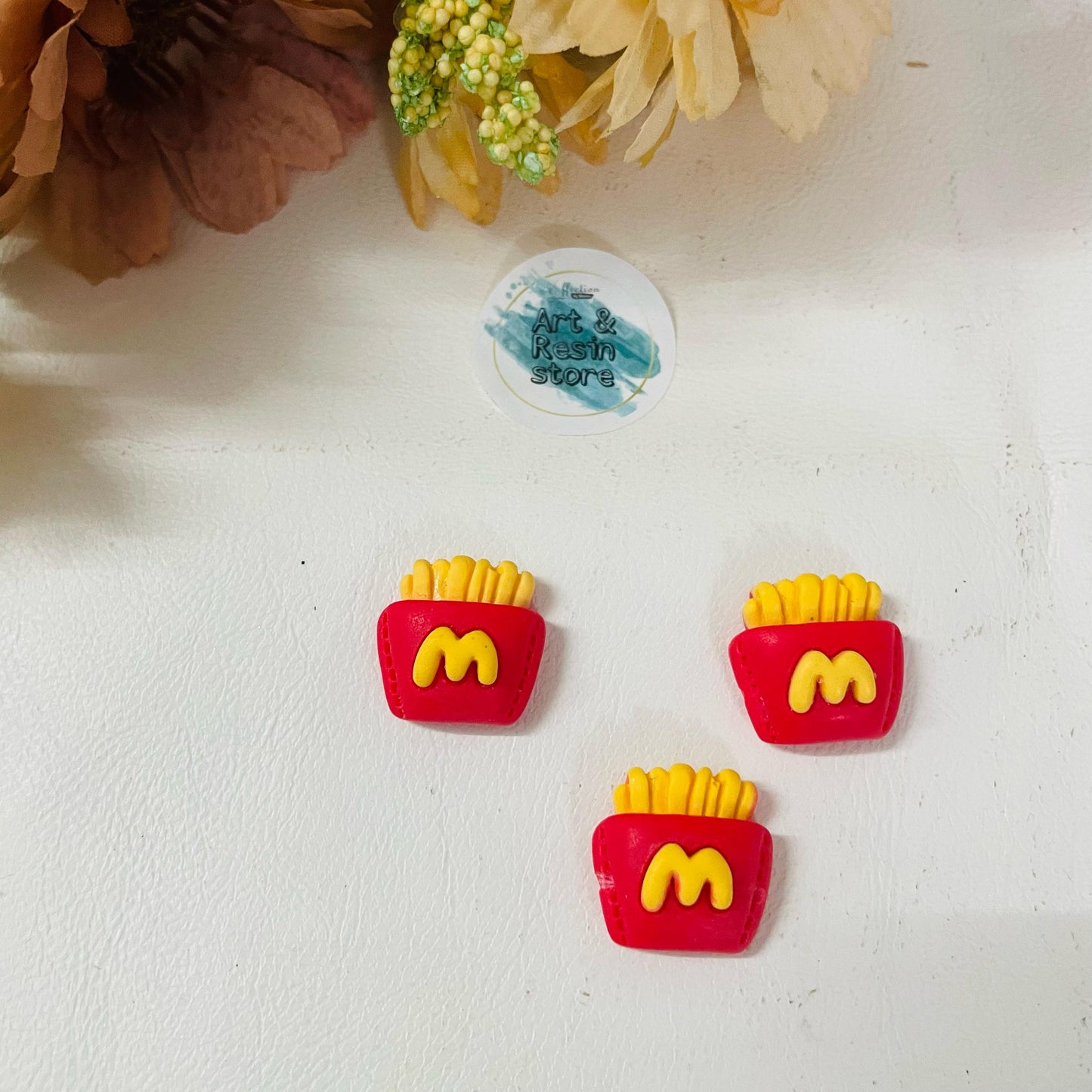 Fries Resin Charms