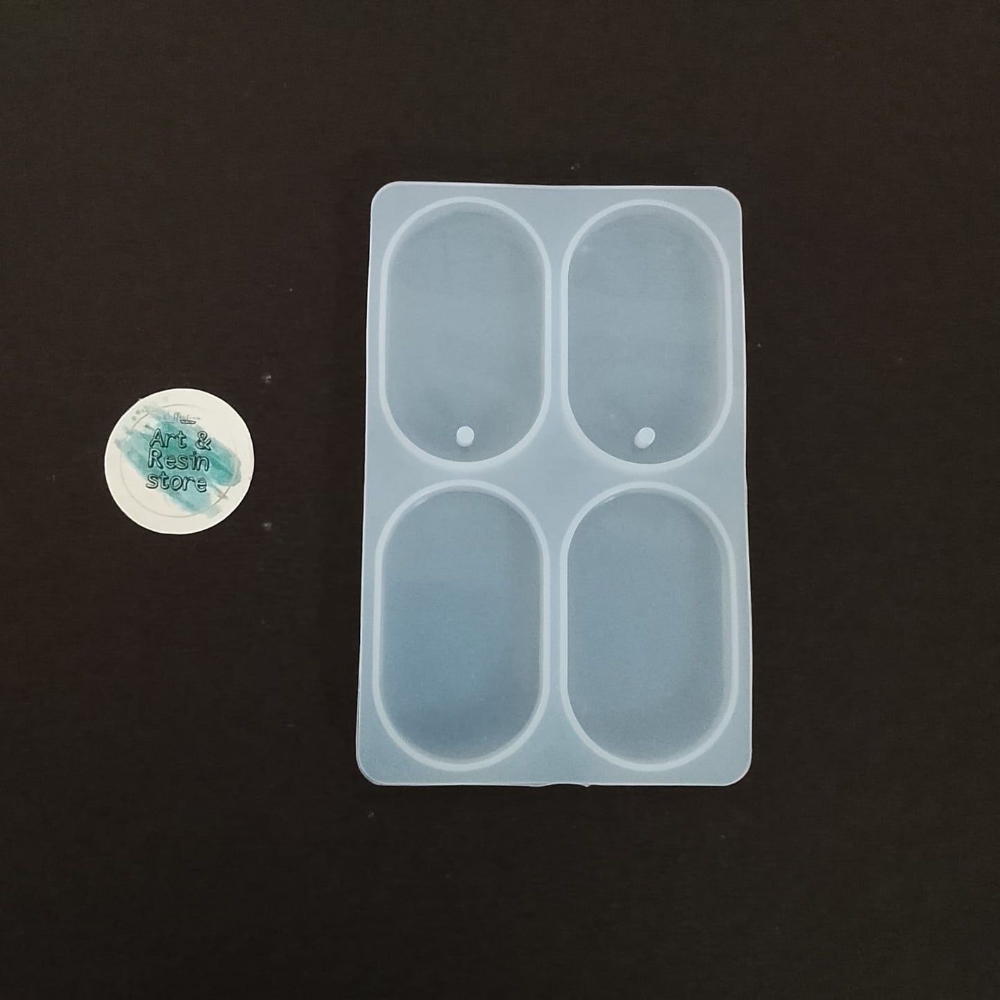 4 Cavity Oval Mould