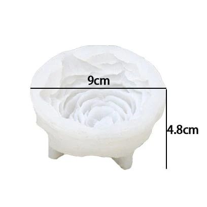 Flower candle mould