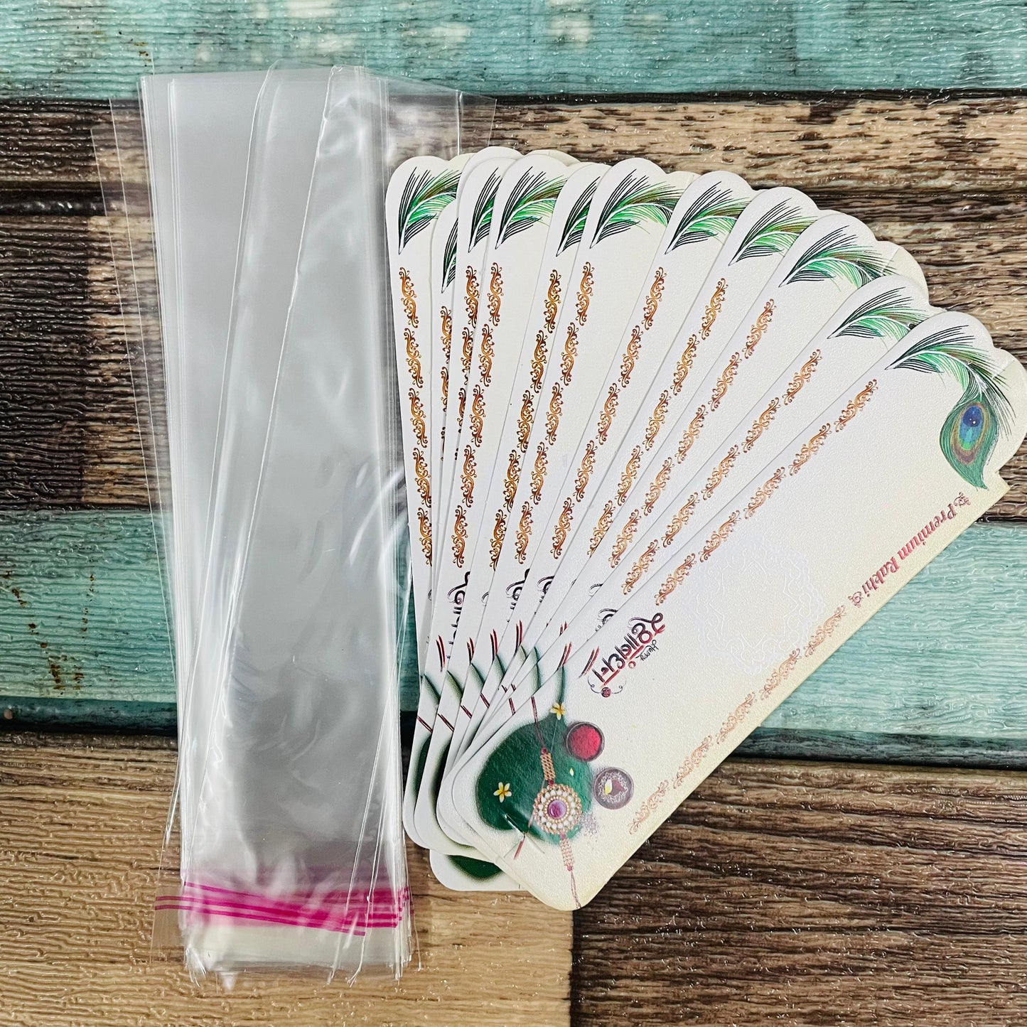 single Rakhi packing card D3