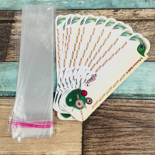 single Rakhi packing card D3