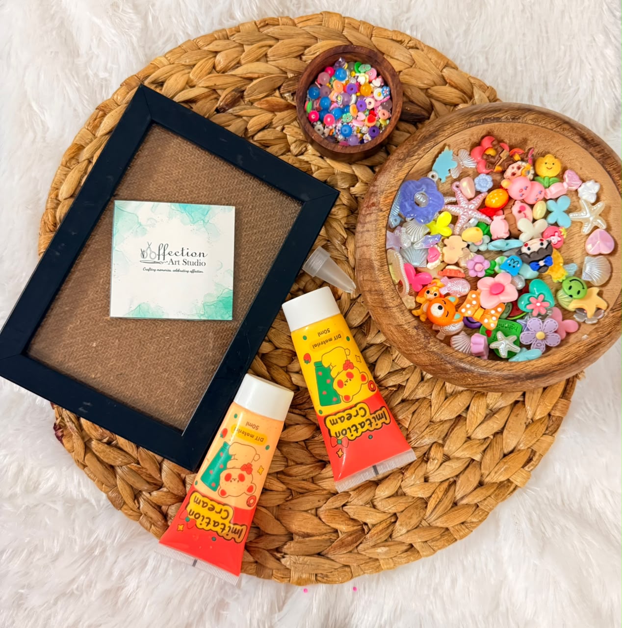 Decoden Art DIY kit - Photo frame