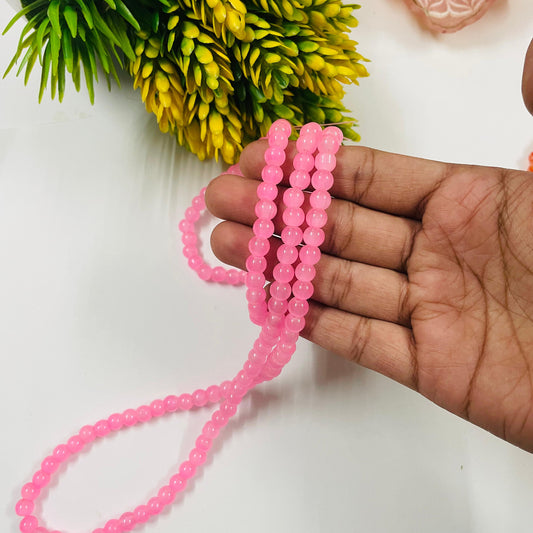 Pink Colorful Beads