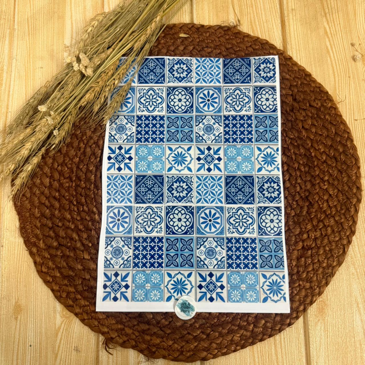 Moroccan peel off sticker M-1