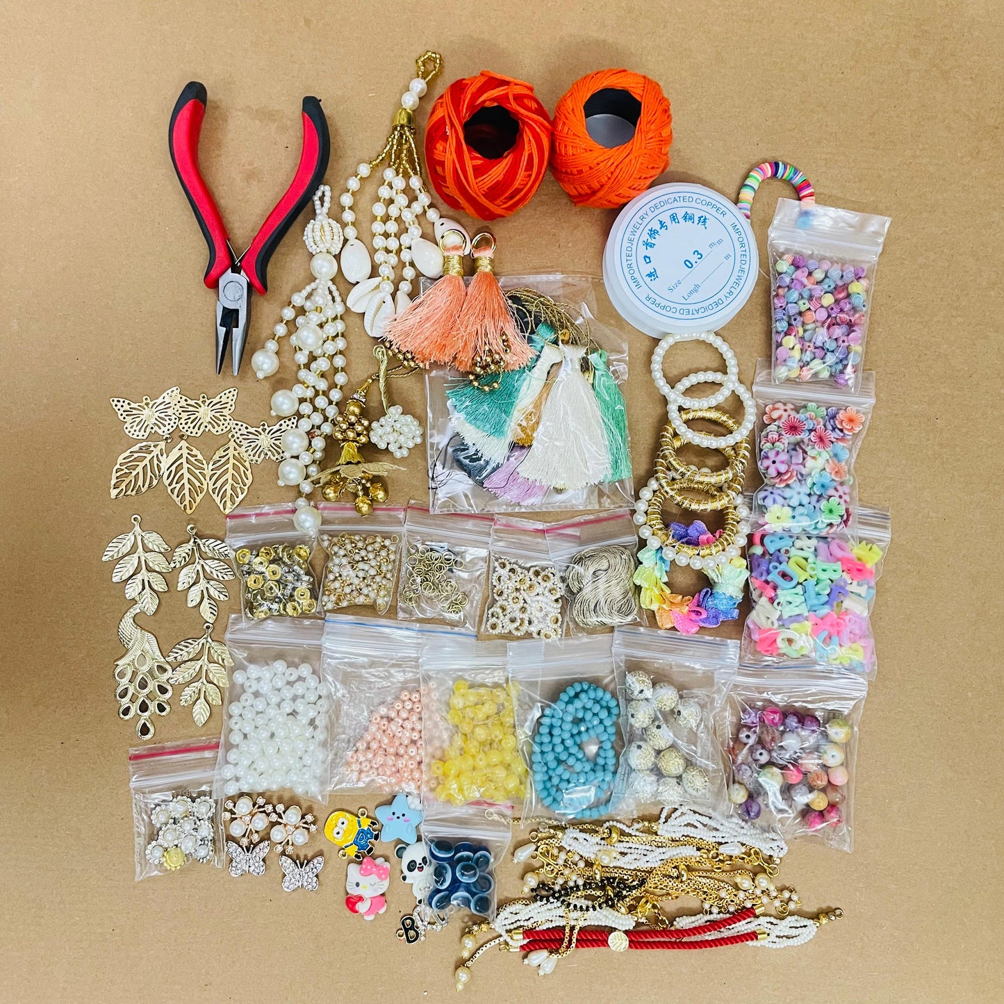 DIY Jumbo Rakhi Accessories Kit