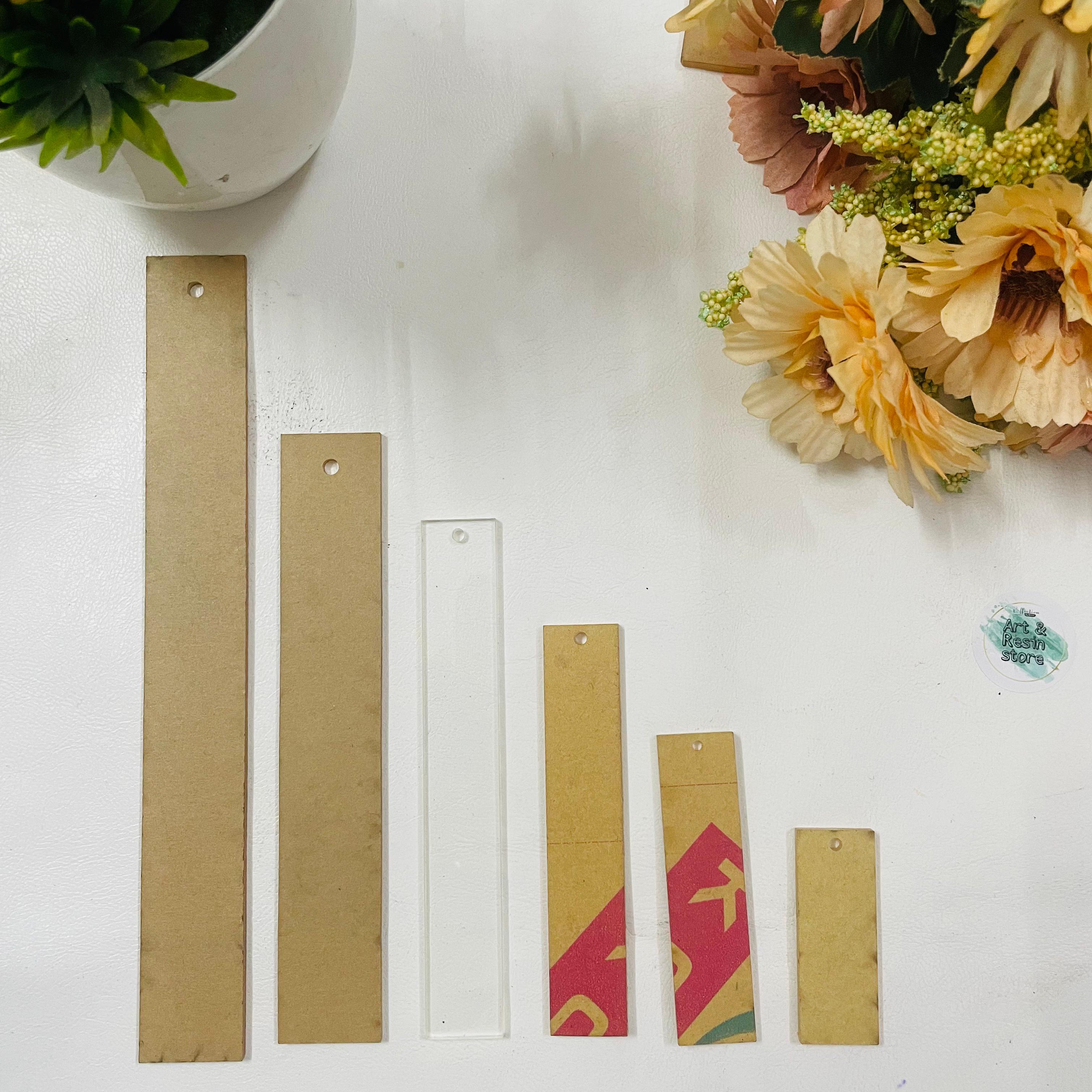 Rectangle Acrylic Keychain Base – Affection Art n Resin Store