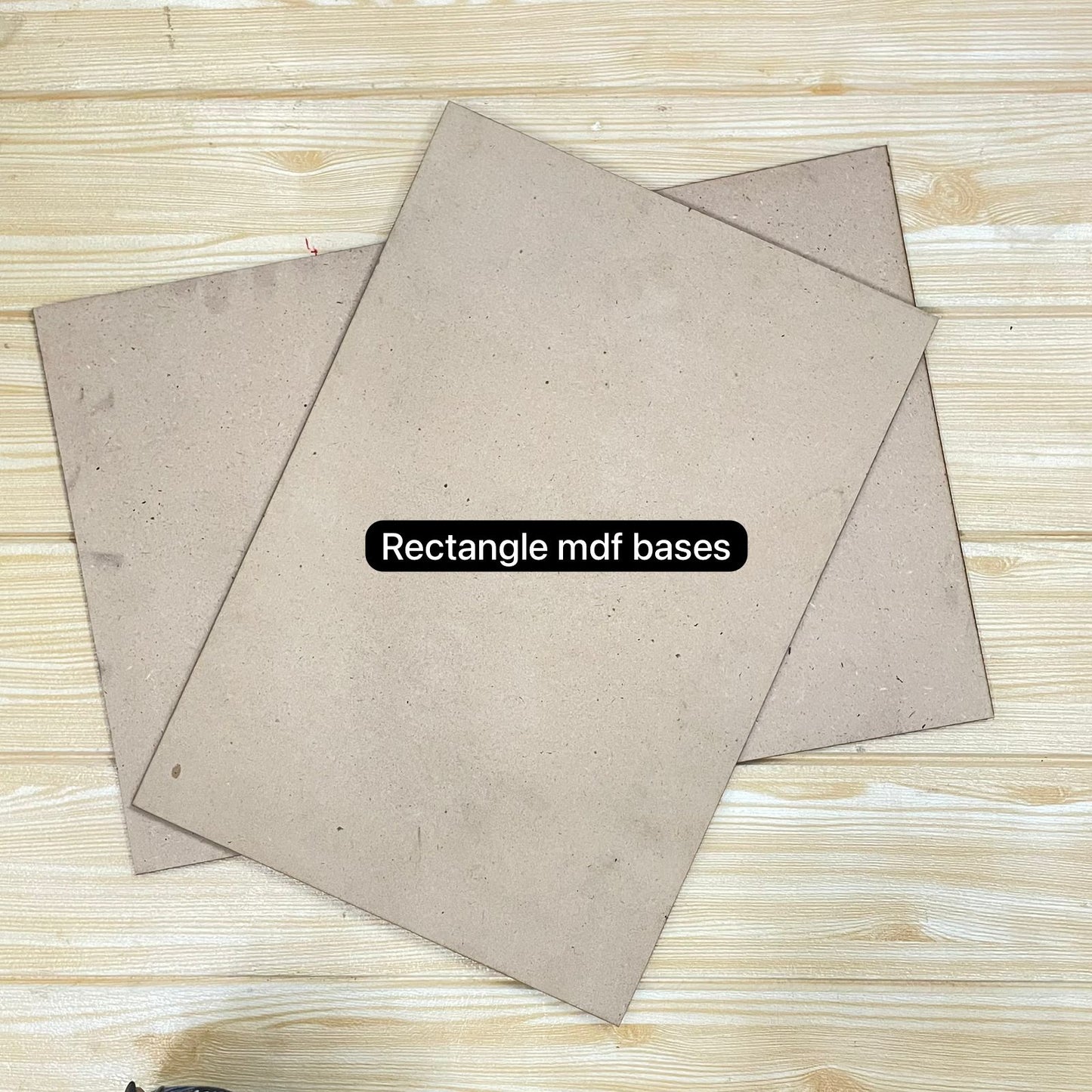 Rectangle MDF Base