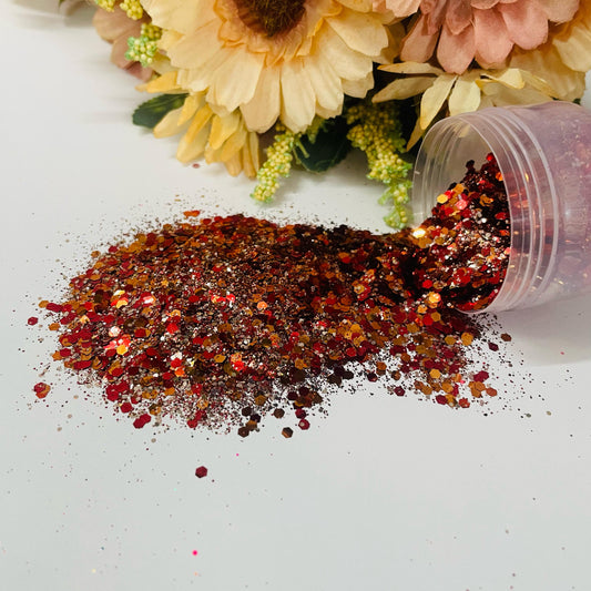 Red Combi Glitter