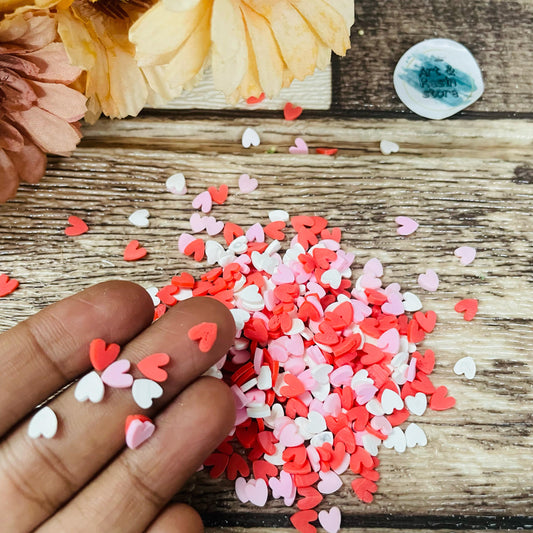 Pastel Heart Shakers