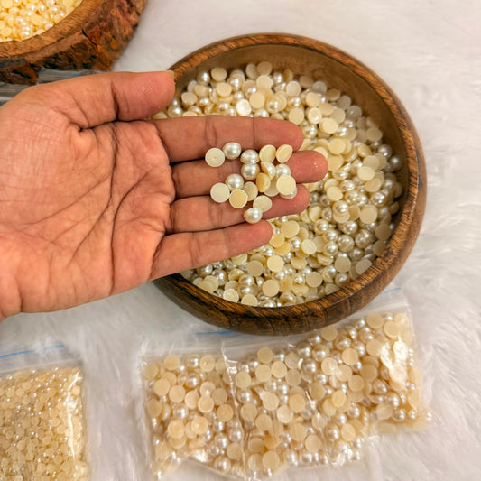 White half pearls