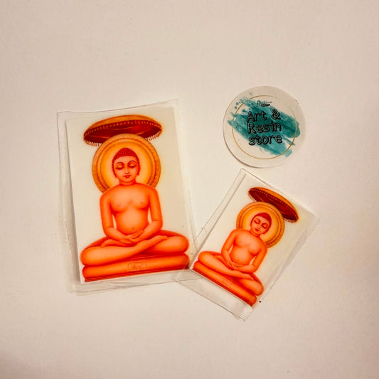 UV DTF stickers - Mahavir Swami Ji