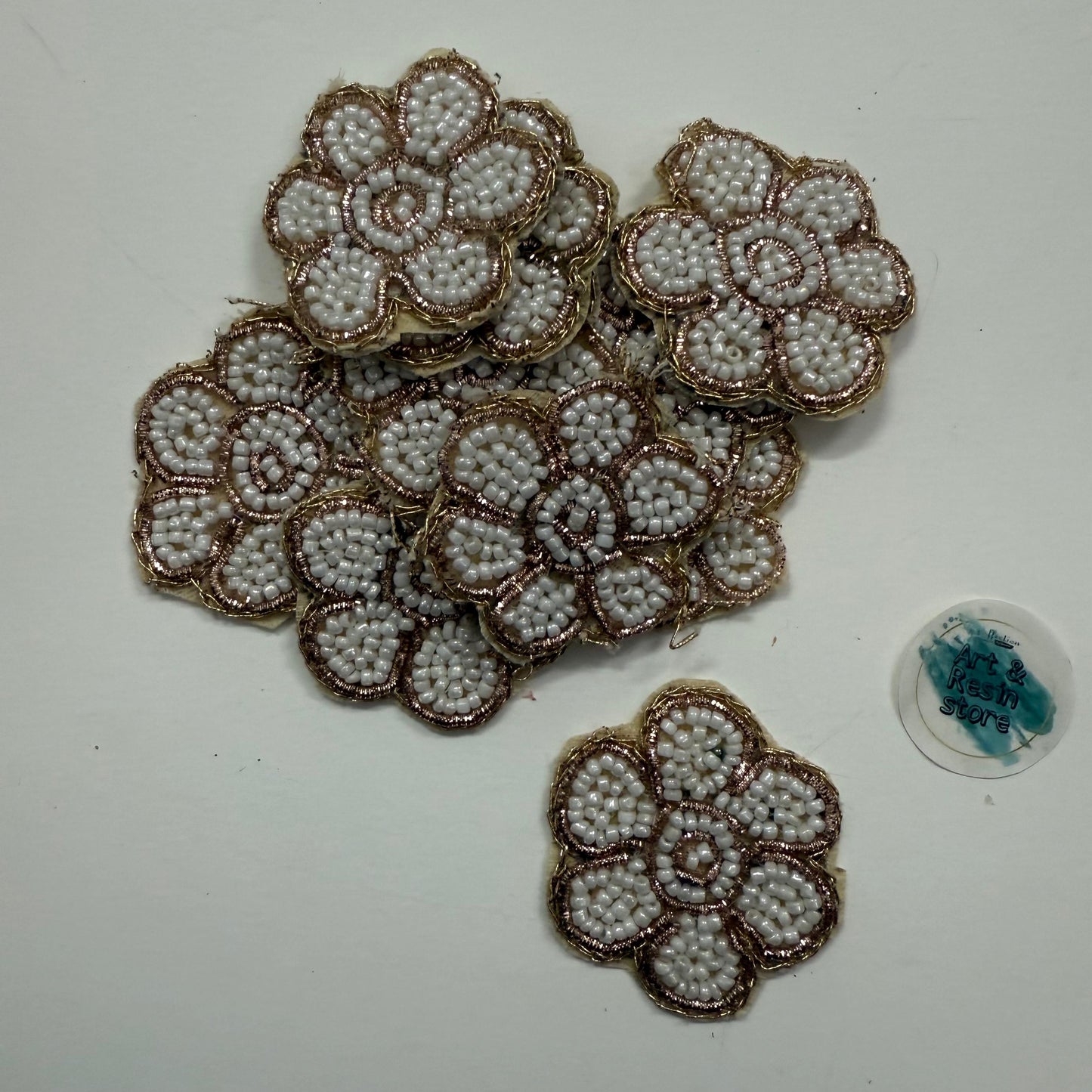 Flower Handwork Patch