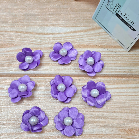 Lavendar Fabric flowers