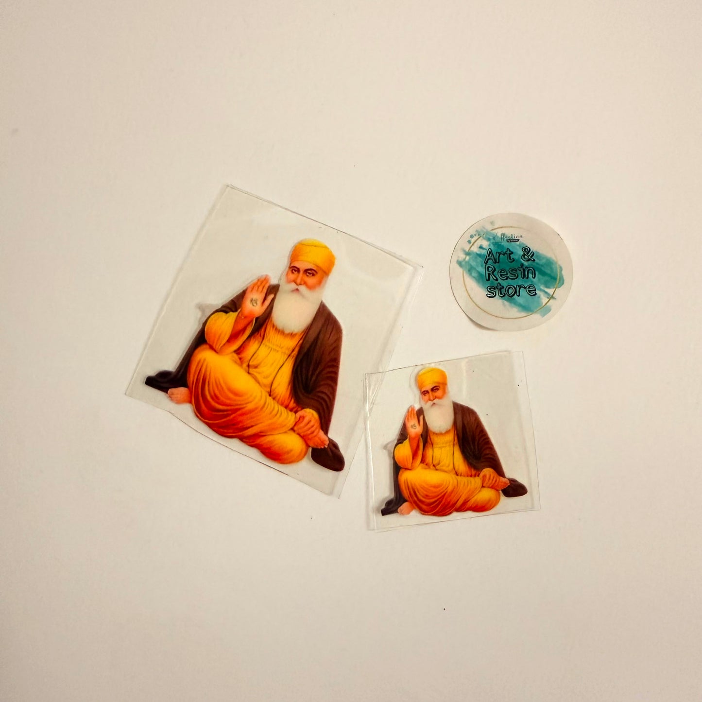 UV DTF stickers - Gurunanak Ji